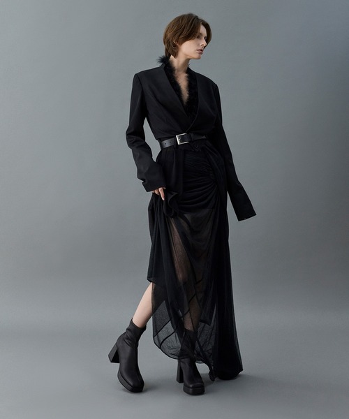 CHARLES & KEITH(チャールズ & キース)の「プラットフォーム アンクルブーツ(ブーツ・レディース・ブラック/ダークブラウン系4/ブラック系その他2・22.5cm/23cm/23.5cm/24.5cm/25cm/25.5cm)」の5枚目の写真
