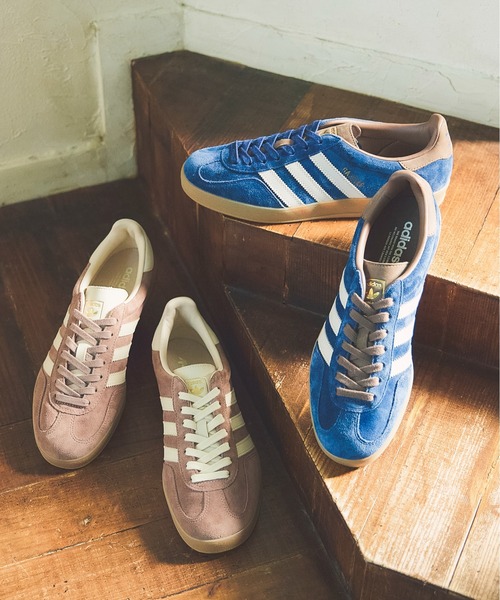 adidas(アディダス)の「adidas EXCLUSIVE GAZELLE INDOOR(スニーカー・メンズ・ブラウン/ネイビー・28/27.5/27/26.5/26/25.5/29/28.5)」の4枚目の写真