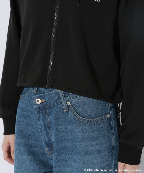 LAKOLE（ラコレ）の「[NBA]ZIPパーカー(WOMEN) / 1064203（パーカー・レディース・グレー/ホワイト/ブラック・MEDIUM/LARGE）」の12枚目の写真