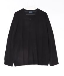 【TETE SELECTION】ファインタッチVネックセーター