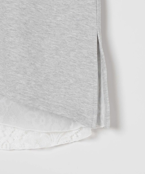 LEPSIM(レプシィム)の「《パフエアシリーズ》バックレースプルオーバー 1068680(Tシャツ/カットソー・レディース・ブラック/ブラウン/グレー/グレイッシュベージュ・FREE)」の11枚目の写真