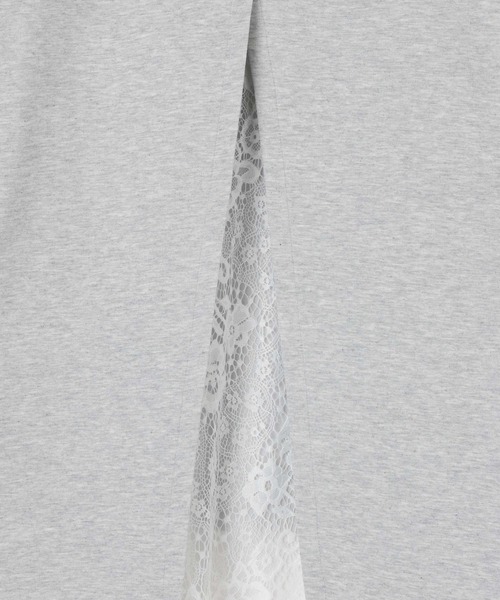 LEPSIM(レプシィム)の「《パフエアシリーズ》バックレースプルオーバー 1068680(Tシャツ/カットソー・レディース・ブラック/ブラウン/グレー/グレイッシュベージュ・FREE)」の10枚目の写真