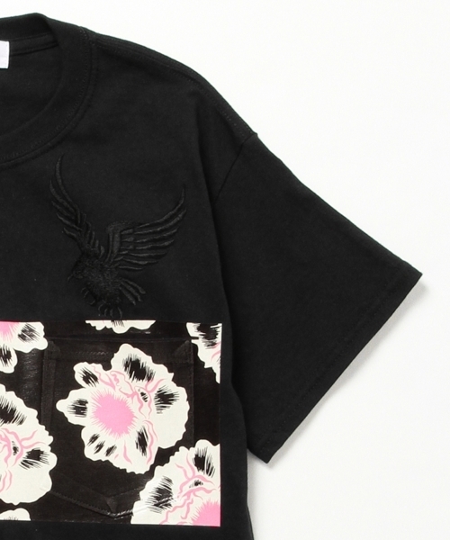 TOGA PULLA（トーガ　プルラ）の「●TOGA PULLA×Ray BEAMS / 別注 プリント Tシャツ（Tシャツ/カットソー・レディース・ホワイト/ブラック・ONE SIZE）」の7枚目の写真