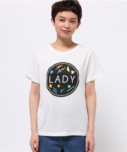 WEGO（ウィゴー）の「WEGO/80sサーフTシャツ（Tシャツ/カットソー・レディース・ホワイト/ライトイエロー・FREE）」の3枚目の写真