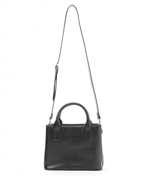 A part by（アパートバイ）の「スクエア2WAYトートバッグ 730150 （ショルダーバッグ・レディース・ライトグレー/ブラック/ベージュ・FREE）」の14枚目の写真