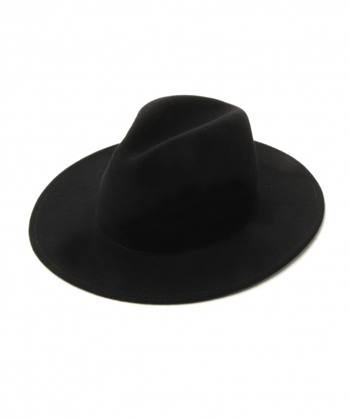 RAGEBLUE（レイジブルー）の「フラットフェルトハット/734300（ハット・メンズ・ブラック/キャメル/グレー・FREE）」の2枚目の写真