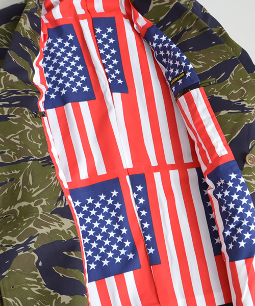 JACKSON MATISSE（ジャクソンマティス）の「JACKSON MATISSE/ジャクソンマティス W4B Tiger Camo Jacket（テーラードジャケット・メンズ・カモフラージュ・M）」の14枚目の写真