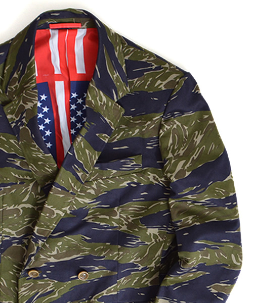 JACKSON MATISSE（ジャクソンマティス）の「JACKSON MATISSE/ジャクソンマティス W4B Tiger Camo Jacket（テーラードジャケット・メンズ・カモフラージュ・M）」の17枚目の写真