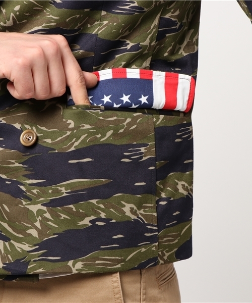 JACKSON MATISSE（ジャクソンマティス）の「JACKSON MATISSE/ジャクソンマティス W4B Tiger Camo Jacket（テーラードジャケット・メンズ・カモフラージュ・M）」の7枚目の写真