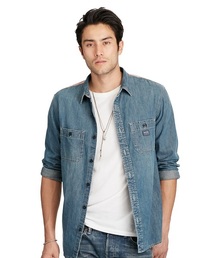 Denim & Supply Ralph Lauren | バンダナヨーク シャンブレーシャツ(シャツ/ブラウス)