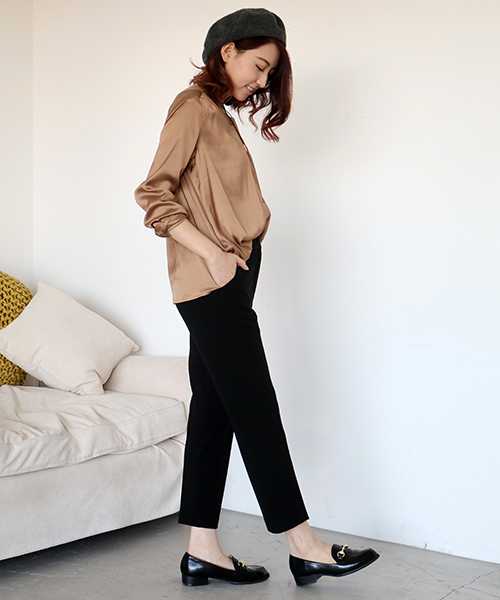 N.（N. Natural Beauty Basic）（エヌエヌナチュラルビューティーベーシック）の「ビエラブラウス（シャツ/ブラウス・レディース・ブラック/ホワイト/ブラウン/ピンク・MEDIUM）」の15枚目の写真