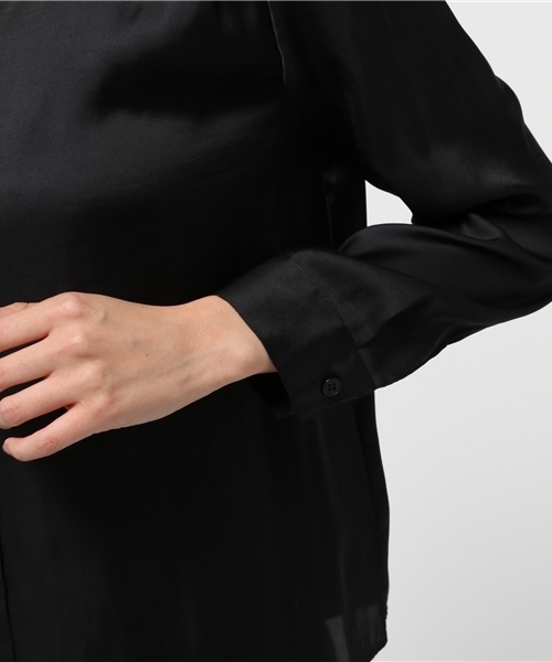 N.（N. Natural Beauty Basic）（エヌエヌナチュラルビューティーベーシック）の「ビエラブラウス（シャツ/ブラウス・レディース・ブラック/ホワイト/ブラウン/ピンク・MEDIUM）」の9枚目の写真