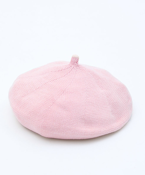 MERLOT（メルロー）の「ルーズニットベレー帽　6923（ハンチング/ベレー帽・レディース・ブラウン/グリーン/ピンク/ブルー/ベージュ/ネイビー/マスタード/オレンジ/ブラック・FREE）」の8枚目の写真