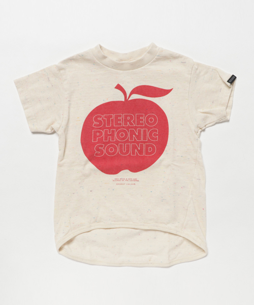 GROOVY COLORS(グルービーカラーズ)の「アップルプリントフレアTシャツ(Tシャツ/カットソー・キッズ・ブラック/レッド・140/110/130/90/100/120)」の8枚目の写真