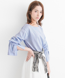 URBAN RESEARCH | UR 袖リボンカットソー(Tシャツ/カットソー)