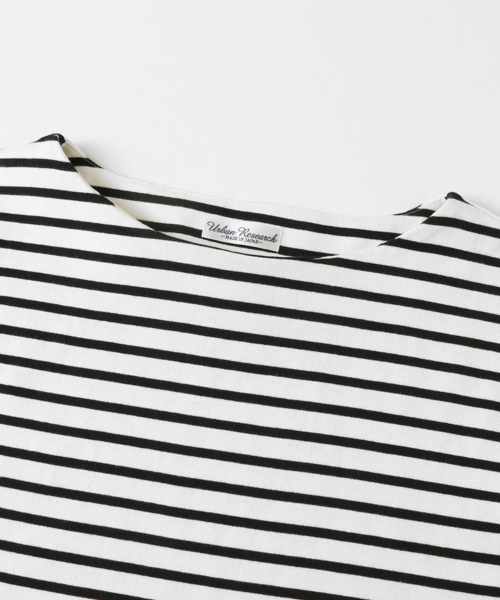 URBAN RESEARCH(アーバンリサーチ)の「袖リボンカットソー(Tシャツ/カットソー・レディース・グレー/ホワイト×ブラック/サックスブルー・FREE)」の13枚目の写真