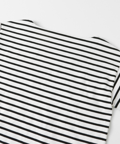 URBAN RESEARCH(アーバンリサーチ)の「袖リボンカットソー(Tシャツ/カットソー・レディース・グレー/ホワイト×ブラック/サックスブルー・FREE)」の10枚目の写真