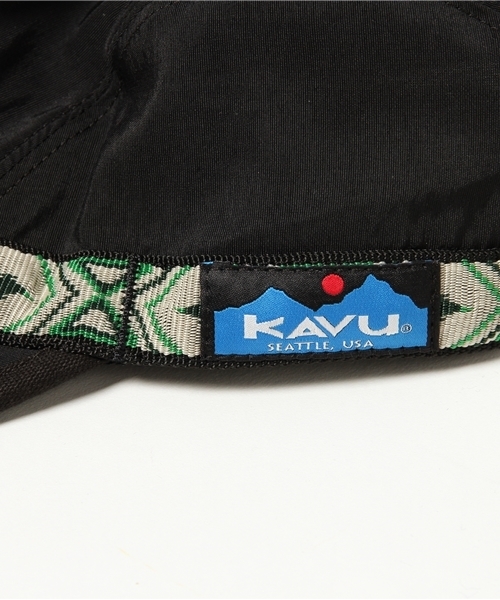 KAVU（カブー）の「【MADE IN USA】KAVU/カブー SYNTHETIC STRAPCAP/シンセティックストラップキャップ（キャップ・メンズ・ベージュ/ブラック/その他/サックスブルー/コバルトブルー/モスグリーン/ブルーグリーン・MEDIUM/LARGE）」の10枚目の写真