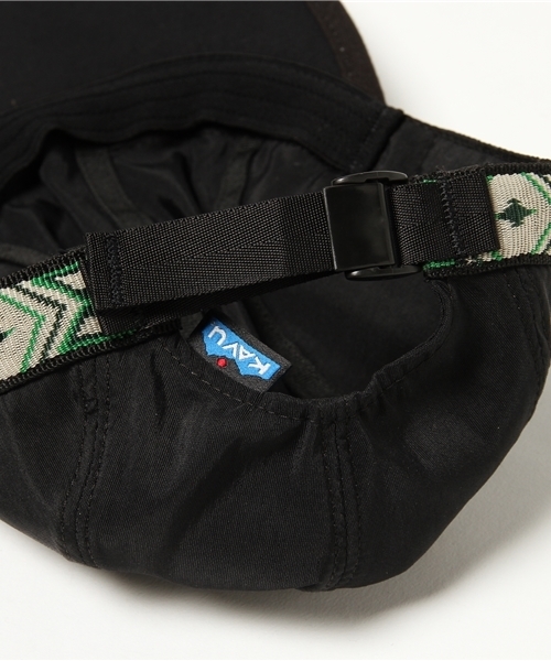 KAVU（カブー）の「【MADE IN USA】KAVU/カブー SYNTHETIC STRAPCAP/シンセティックストラップキャップ（キャップ・メンズ・ベージュ/ブラック/その他/サックスブルー/コバルトブルー/モスグリーン/ブルーグリーン・MEDIUM/LARGE）」の11枚目の写真