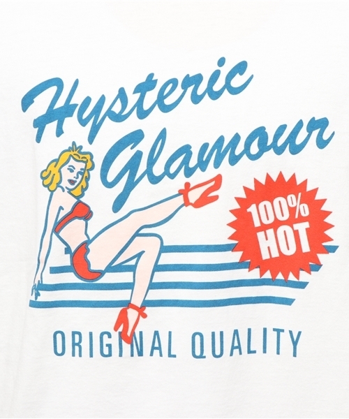 HYSTERIC GLAMOUR（ヒステリックグラマー）の「ORIGINAL QUALITY pt T-SH（Tシャツ/カットソー・メンズ・オレンジ/ホワイト/トップグレー・SMALL/MEDIUM/LARGE/X-SMALL）」の7枚目の写真