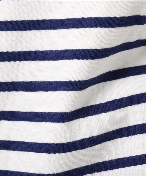 WEGO(ウィゴー)の「DISPARK/オフショルボーダーカットソー(Tシャツ/カットソー・レディース・ネイビー/レッド/ブラック・FREE)」の9枚目の写真