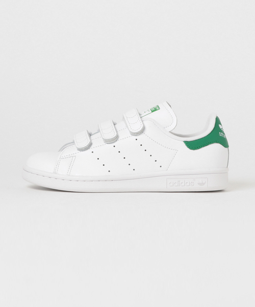 adidas(アディダス)の「STAN SMITH CF S75187(スニーカー・メンズ・ホワイト×グリーン・24.0cm/29.0cm/22.5cm/25.0cm/24.5cm/25.5cm/23.0cm/23.5cm/28.0cm/26.0cm/27.0cm/28.5cm/26.5cm/27.5cm/29.5cm/22.0cm/30.0cm)」の10枚目の写真