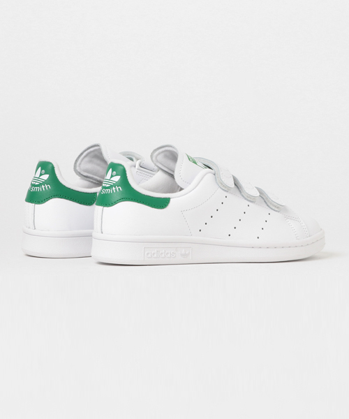 adidas(アディダス)の「STAN SMITH CF S75187(スニーカー・メンズ・ホワイト×グリーン・24.0cm/29.0cm/22.5cm/25.0cm/24.5cm/25.5cm/23.0cm/23.5cm/28.0cm/26.0cm/27.0cm/28.5cm/26.5cm/27.5cm/29.5cm/22.0cm/30.0cm)」の5枚目の写真