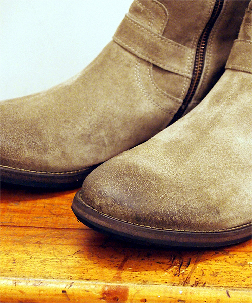 BEAMS / SUEDEエンジニアブーツ/ポルトガル製/エンジニアブーツ/41/BEG/スウェード BEAMS（ビームス）の「□BEAMS / SUEDEエンジニアブーツ（ブーツ