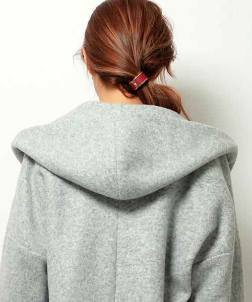 VENCEEXCHANGE（ヴァンスエクスチェンジ）の「ファーポケフーテッドコート（その他アウター・レディース・グレー/ブラック/ピンク系その他/キャメル・MEDIUM）」の10枚目の写真