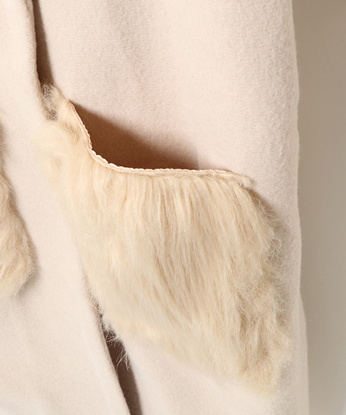 VENCEEXCHANGE（ヴァンスエクスチェンジ）の「ファーポケフーテッドコート（その他アウター・レディース・グレー/ブラック/ピンク系その他/キャメル・MEDIUM）」の22枚目の写真