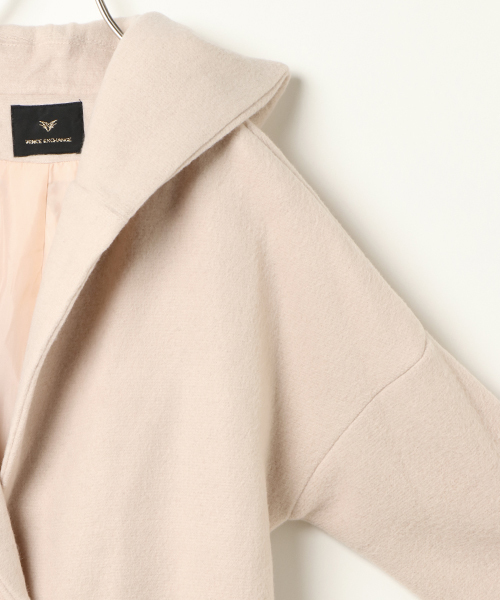 VENCEEXCHANGE（ヴァンスエクスチェンジ）の「ファーポケフーテッドコート（その他アウター・レディース・グレー/ブラック/ピンク系その他/キャメル・MEDIUM）」の20枚目の写真