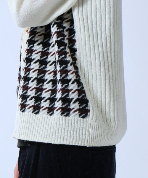 ABAHOUSE(アバハウス)の「モールガンクラブジャガードカーディガン(カーディガン/ボレロ・メンズ・ホワイト・46/44/48)」の8枚目の写真