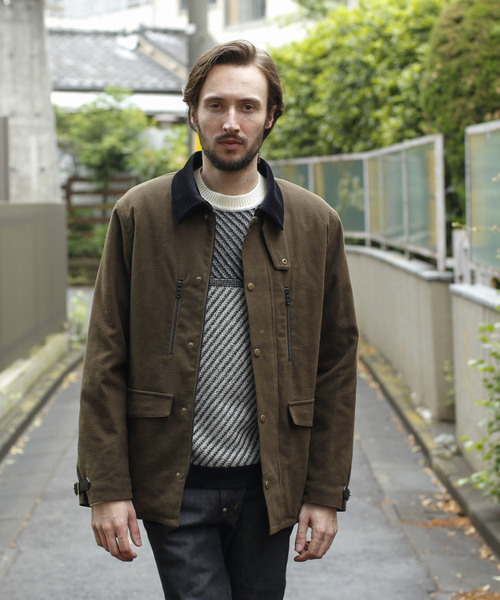FACTOTUM（ファクトタム）の「【FACTOTUM】モールスキンストレッチブリティッシュブルゾン（その他アウター・メンズ・ブラック/カーキ・44/46/48）」の13枚目の写真