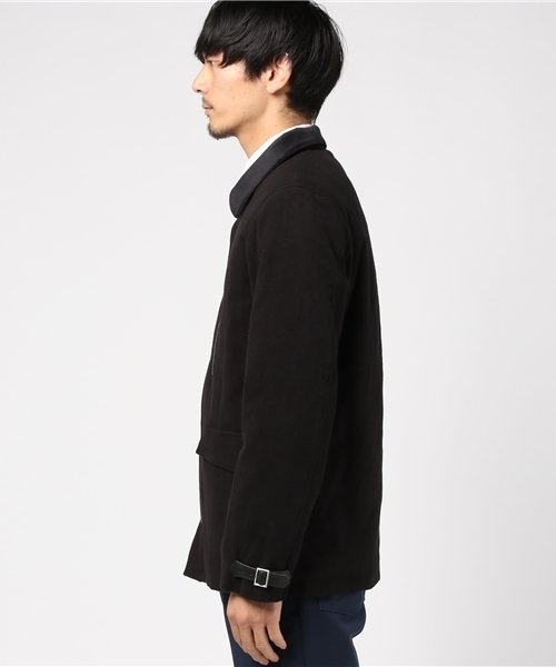 FACTOTUM（ファクトタム）の「【FACTOTUM】モールスキンストレッチブリティッシュブルゾン（その他アウター・メンズ・ブラック/カーキ・44/46/48）」の3枚目の写真