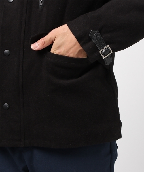 FACTOTUM（ファクトタム）の「【FACTOTUM】モールスキンストレッチブリティッシュブルゾン（その他アウター・メンズ・ブラック/カーキ・44/46/48）」の6枚目の写真