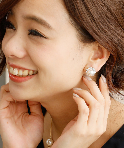 PourVous(プールヴー)の「サンフラワーイヤリング&ピアス 同窓会 結婚式 オケージョン 二次会(ピアス(両耳用)・レディース・ゴールド/シルバー/ゴールド系その他/シルバー系その他・FREE)」の14枚目の写真