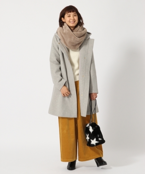 GLOBAL WORK（グローバルワーク）の「アソートフェイクファースヌード/769210（ストール/ショール・レディース・ホワイト/ブラック/ブルー/ダークグレー・FREE）」の11枚目の写真