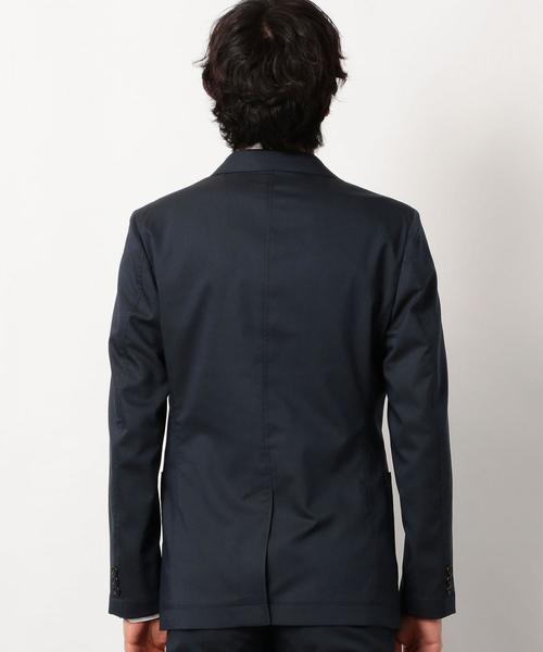 green label relaxing（グリーンレーベルリラクシング）の「ACTIVE PLUS オックス ムジ 2B NT 2PP- ジャケット ＜防シワ・ウォッシャブル・ストレッチ＞ ◆（テーラードジャケット・メンズ・ダークグレー/ベージュ/ネイビー・42/44/46/48/50）」の20枚目の写真