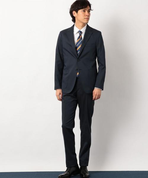 green label relaxing（グリーンレーベルリラクシング）の「ACTIVE PLUS オックス ムジ 2B NT 2PP- ジャケット ＜防シワ・ウォッシャブル・ストレッチ＞ ◆（テーラードジャケット・メンズ・ダークグレー/ベージュ/ネイビー・42/44/46/48/50）」の11枚目の写真