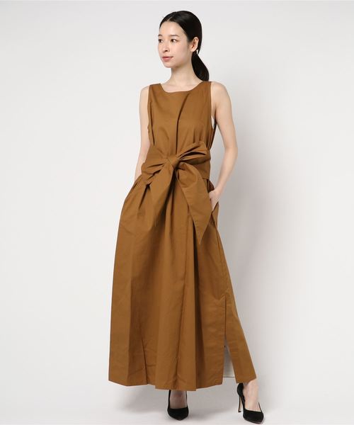 SHIPS（シップス）の「soie:コットンロングドレス（ワンピース）」 - WEAR