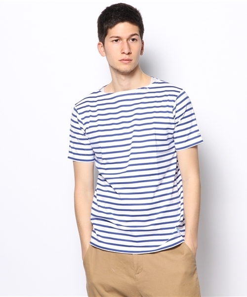 BEAMS（ビームス）の「○ORCIVAL ﾅﾊﾞﾙS/S（Tシャツ/カットソー・メンズ・レッド/ブルー系その他・3/4/5）」の2枚目の写真