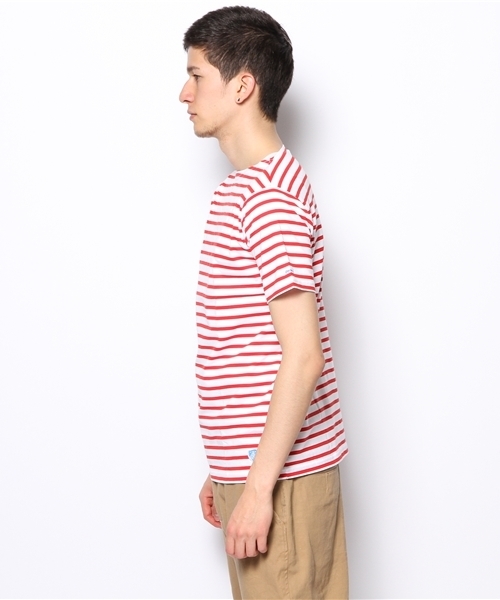 BEAMS（ビームス）の「○ORCIVAL ﾅﾊﾞﾙS/S（Tシャツ/カットソー・メンズ・レッド/ブルー系その他・3/4/5）」の4枚目の写真