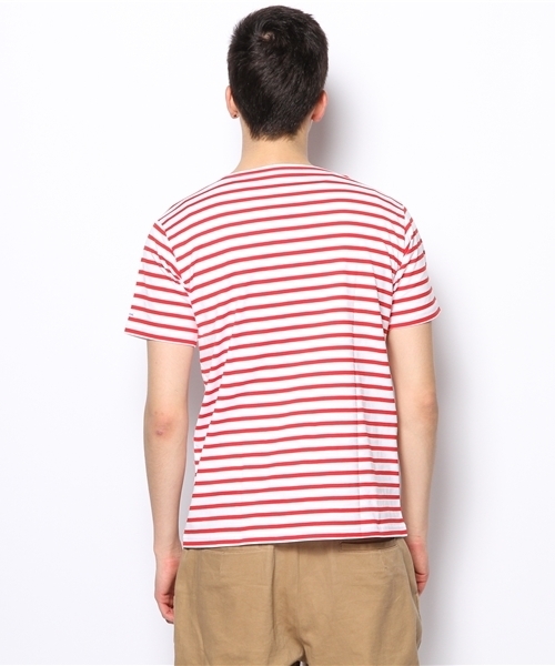 BEAMS（ビームス）の「○ORCIVAL ﾅﾊﾞﾙS/S（Tシャツ/カットソー・メンズ・レッド/ブルー系その他・3/4/5）」の5枚目の写真