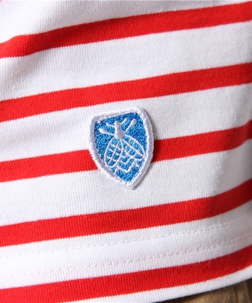 BEAMS（ビームス）の「○ORCIVAL ﾅﾊﾞﾙS/S（Tシャツ/カットソー・メンズ・レッド/ブルー系その他・3/4/5）」の8枚目の写真