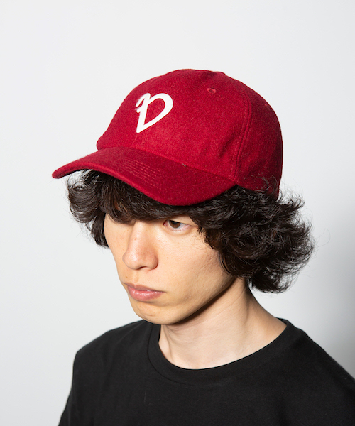 VIRGOwearworks(ヴァルゴウェアワークス)の「LOOSE "V" WOOL CAP(キャップ・メンズ・ブラック/ネイビー/レッド・FREE)」の6枚目の写真