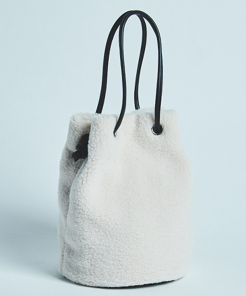 Laugoa（ラウゴア）の「【LAUGOA】 Ego 18526-11014（ハンドバッグ・レディース・オフホワイト/グリーン・FREE）」の3枚目の写真