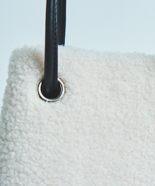 Laugoa（ラウゴア）の「【LAUGOA】 Ego 18526-11014（ハンドバッグ・レディース・オフホワイト/グリーン・FREE）」の4枚目の写真