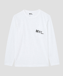 MHL. | PRINTED JERSEY(オンラインストア限定)(Tシャツ/カットソー)