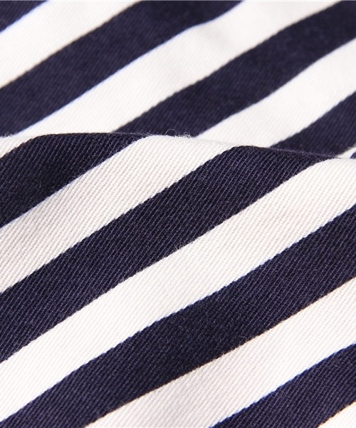 SHIPS JET BLUE(シップスジェットブルー)の「JB: ワイドストライプ/サルエルクロップドパンツ(その他パンツ・メンズ・ブラック/ネイビー・SMALL/MEDIUM/LARGE)」の10枚目の写真