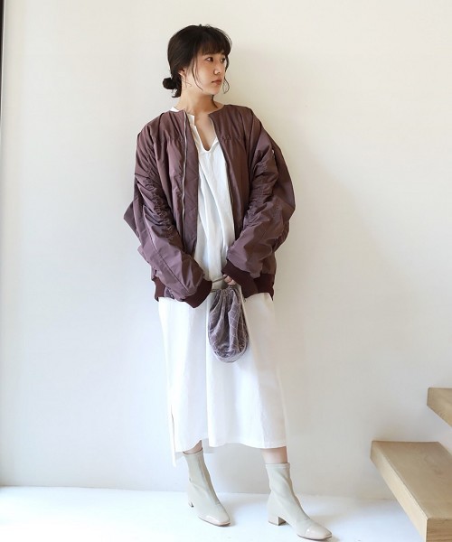 TODAYFUL（トゥデイフル）の「ベロアキルティングパーズ（ハンドバッグ・レディース・ベージュ/パープル/グレー・FREE）」の11枚目の写真